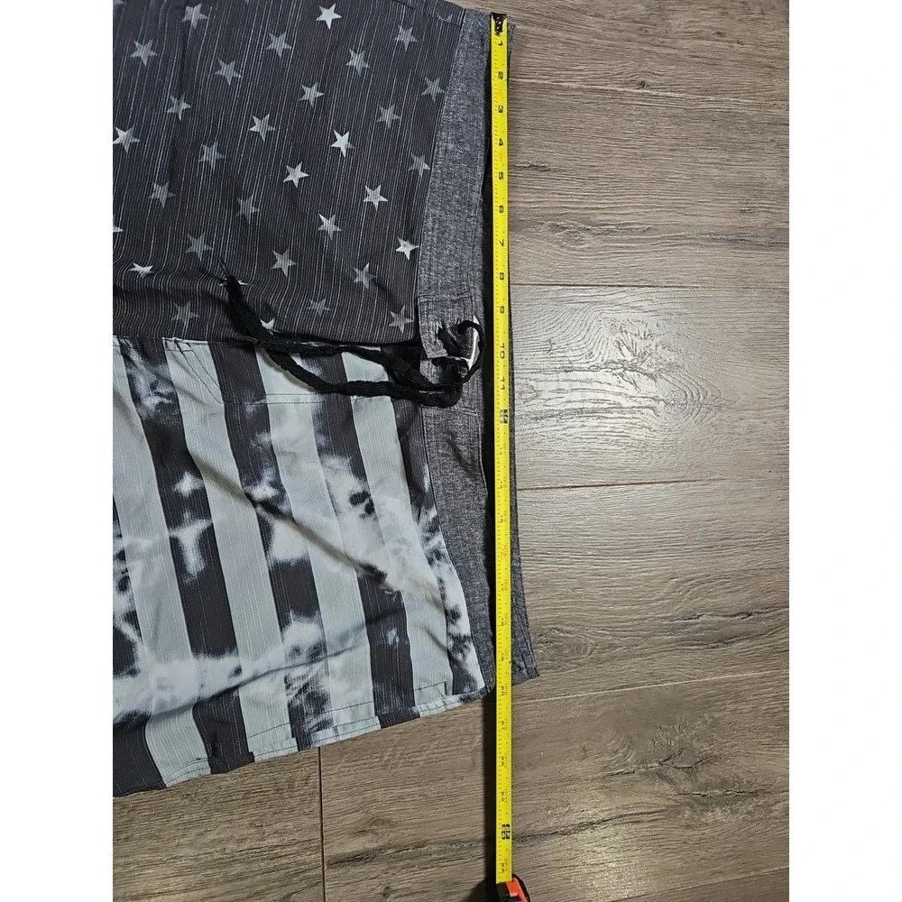 Depart West Board Shorts Men Size 40 Stars & Stripes Multicolor Lightweight 1317